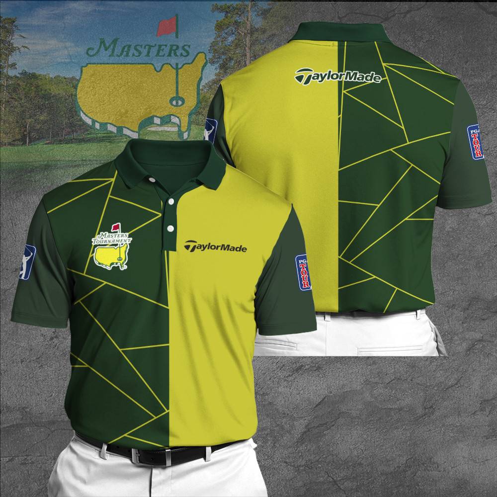 Masters Tournament TaylorMade Polo Shirt Golf Shirt 3D PLS313