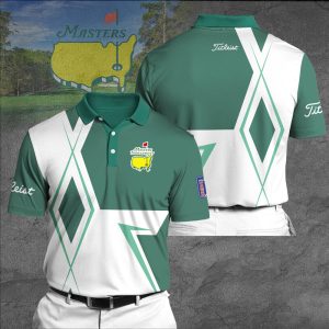 Masters Tournament Titleist Polo Shirt Golf Shirt 3D PLS187