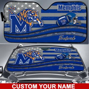 Memphis Tigers NCAA Car Sun Shade CSS0474