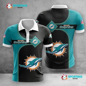 Miami Dolphins Polo Shirt Golf Shirt 3D PLS1403