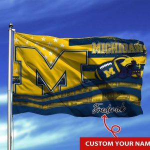 Michigan Wolverines NCAA Fly Flag Outdoor Flag Fl076