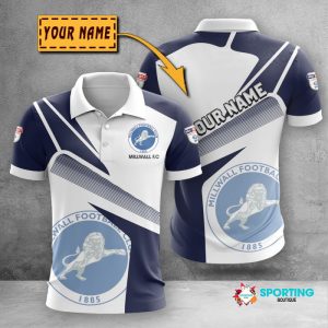 Millwall F.C Polo Shirt Golf Shirt 3D PLS415