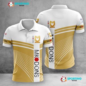 Milton Keynes Dons Polo Shirt Golf Shirt 3D PLS527