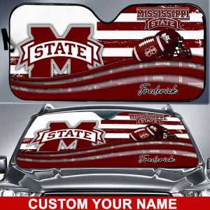Mississippi State Bulldogs NCAA Car Sun Shade CSS0553