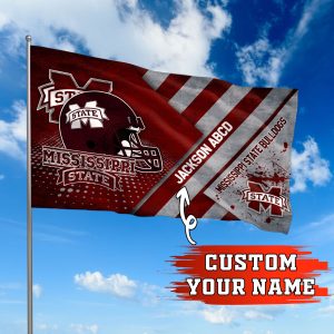 Mississippi State Bulldogs NCAA Personalized Fly Flag Outdoor Flag Fl043