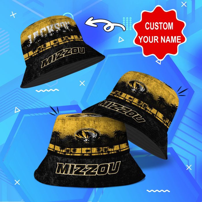 Missouri Tigers NCAA Bucket Hat Personalized SBH253