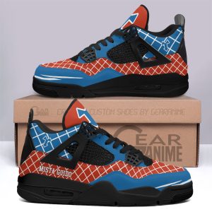 Mista Guido Jordan 4 Sneakers Anime Personalized Shoes JD368