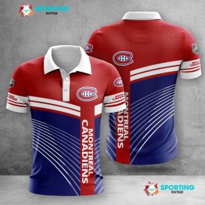 Montreal Canadiens Polo Shirt Golf Shirt 3D PLS1321