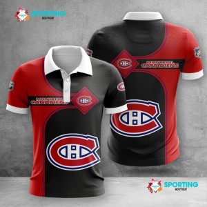 Montreal Canadiens Polo Shirt Golf Shirt 3D PLS1339