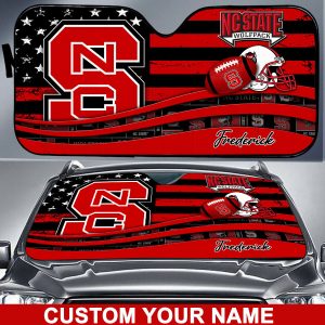 NC State Wolfpack NCAA Car Sun Shade CSS0614