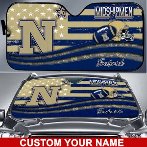 Navy Midshipmen NCAA Car Sun Shade CSS0473