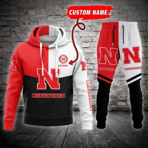 Nebraska Cornhuskers Ncaa Combo Hoodie And Joggers Gift For Fans CHJ157
