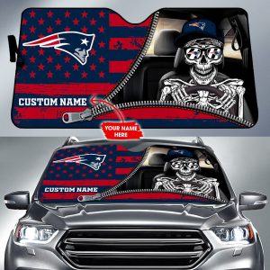 New England Patriots NFL Football Team Car Sun Shade CSS0686