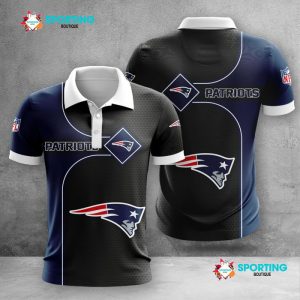New England Patriots Polo Shirt Golf Shirt 3D PLS1418