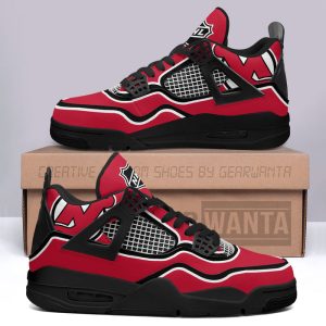 New Jersey Devils Jordan 4 Sneakers Custom Shoes Personalized Shoes For Fans JD096