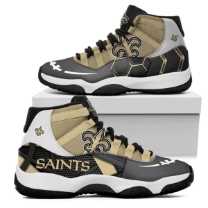 New Orleans Saints NFL 3D Air Jordan 11 Sneaker JD110468