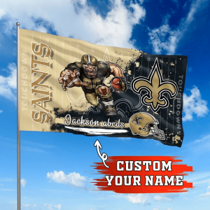 New Orleans Saints NFL Custom Fly Flag Outdoor Flag Trend 2023 Fl234