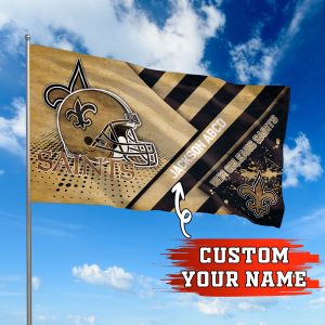 New Orleans Saints NFL Personalized Fly Flag Outdoor Flag Fl127