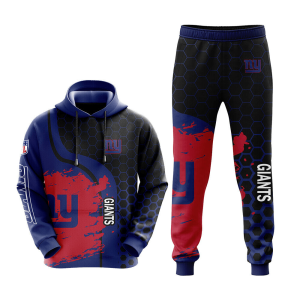 New York Giants NFL Combo Hoodie And Joggers Gift For Fan 2023 CHJ786