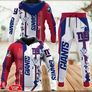 New York Giants NFL Combo Hoodie And Joggers Gift For Fans 2023 CHJ228