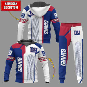 New York Giants NFL Personalized Combo Hoodie And Jogger CHJ622