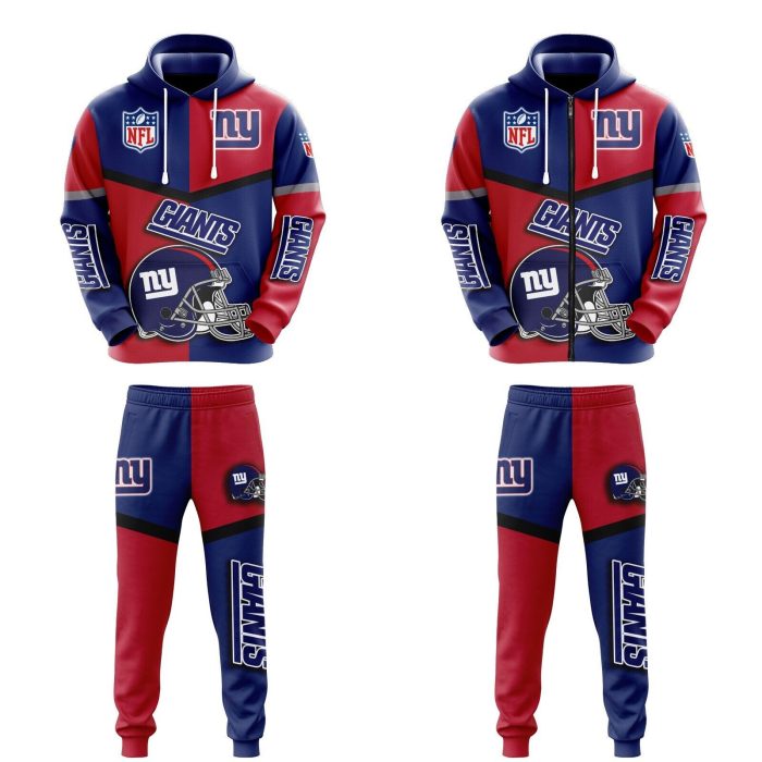 New York Giants NFL Personalized Combo Hoodie