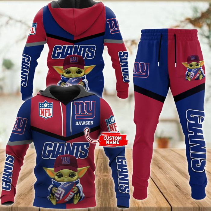 New York Giants NFL Personalized Combo Hoodie