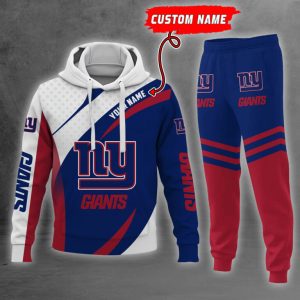 New York Giants NFL Personalized Combo Hoodie