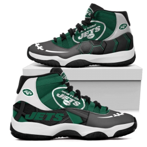 New York Jets NFL 3D Air Jordan 11 Sneaker JD110460