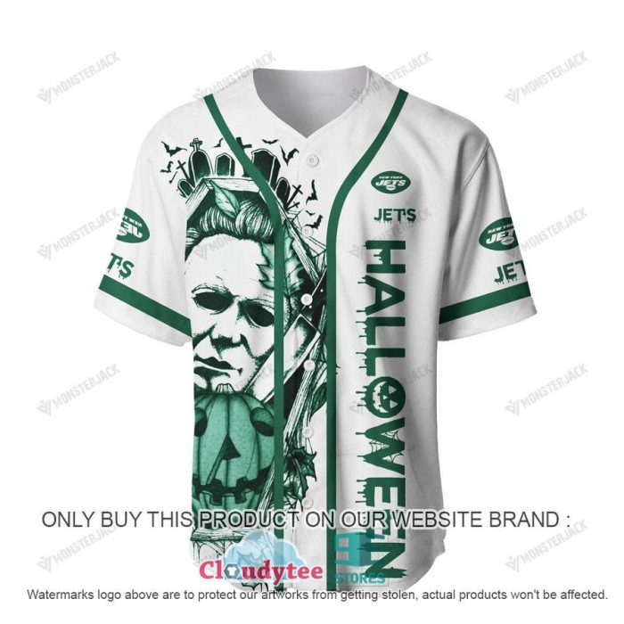 New York Jets NFL 3D Personalized Baseball Jersey BJ1411
