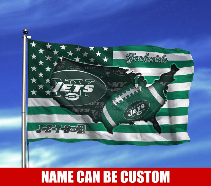 New York Jets NFL Fly Flag Outdoor Flag Trend 2023 Fl244
