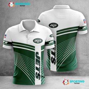 New York Jets Polo Shirt Golf Shirt 3D PLS1372