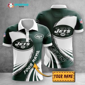 New York Jets Polo Shirt Golf Shirt 3D PLS2158