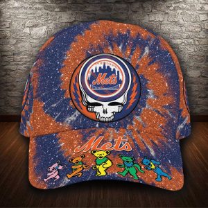 New York Mets And Grateful Dead Band 3D BaseBall Cap CGI902