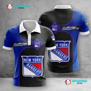New York Rangers Polo Shirt Golf Shirt 3D PLS1349