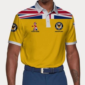 Newport County Polo Shirt Golf Shirt 3D PLS1862