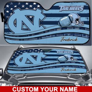 North Carolina Tar Heels NCAA Car Sun Shade CSS0563