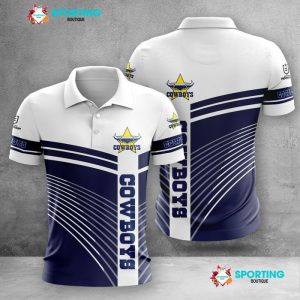 North Queensland Cowboys Polo Shirt Golf Shirt 3D PLS1504