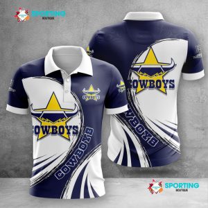 North Queensland Cowboys Polo Shirt Golf Shirt 3D PLS2097