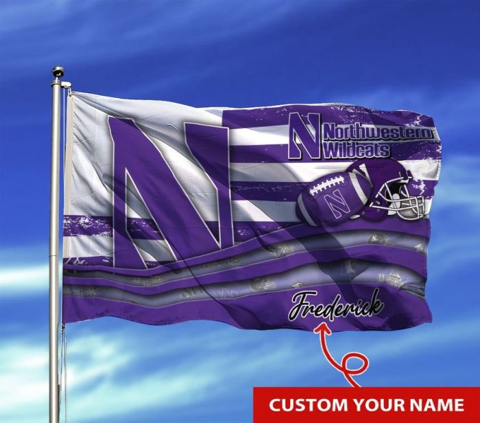 Northwestern Wildcats NCAA Fly Flag Outdoor Flag Fl092