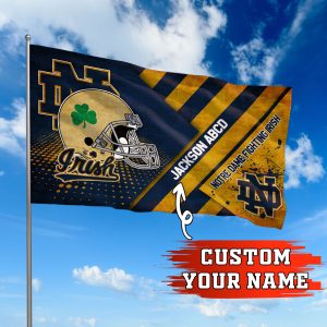 Notre Dame Fighting Irish NCAA Personalized Fly Flag Outdoor Flag Fl123
