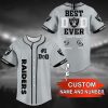 Oakland Raiders NFL Personalized Baseball Jersey BJ2146