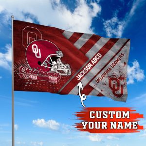 Oklahoma Sooners NCAA Personalized Fly Flag Outdoor Flag Fl028