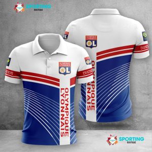 Olympique Lyonnais Polo Shirt Golf Shirt 3D PLS822