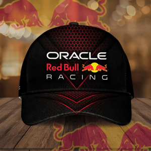 Oracle Red Bull F1 Racing Classic Red Trellis Baseball Cap - Black CGI2147