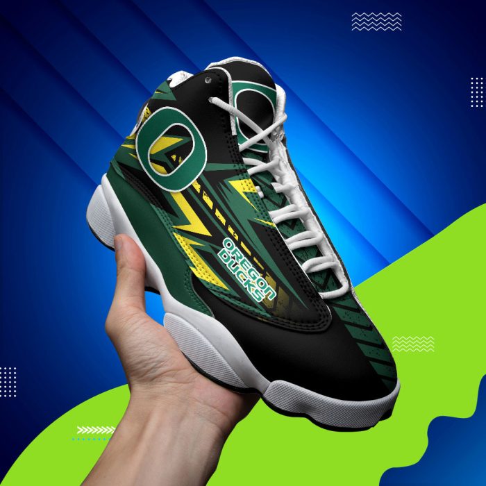 Oregon Ducks NCAA Jordan JD13 Sneakers JD130868