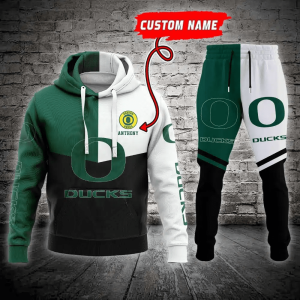 Oregon Ducks Ncaa Combo Hoodie And Joggers Gift For Fans CHJ328