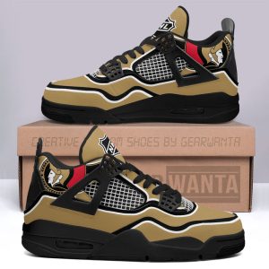 Ottawa Senators Jordan 4 Sneakers Custom Shoes Personalized Shoes For Fans JD104