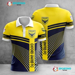 Oxford United F.C Polo Shirt Golf Shirt 3D PLS526