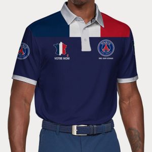 PSG Polo Shirt Golf Shirt 3D PLS449